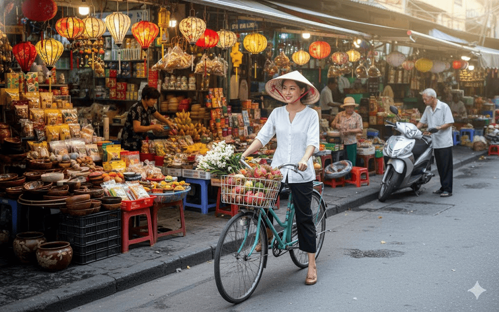 Hoi An Central Market bustles with vibrant stalls, local specialties, and the daily rhythms of traditional Vietnamese life